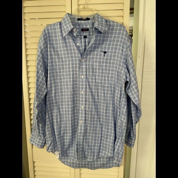Overton South Carolina Flag button down - Picture 1 of 5